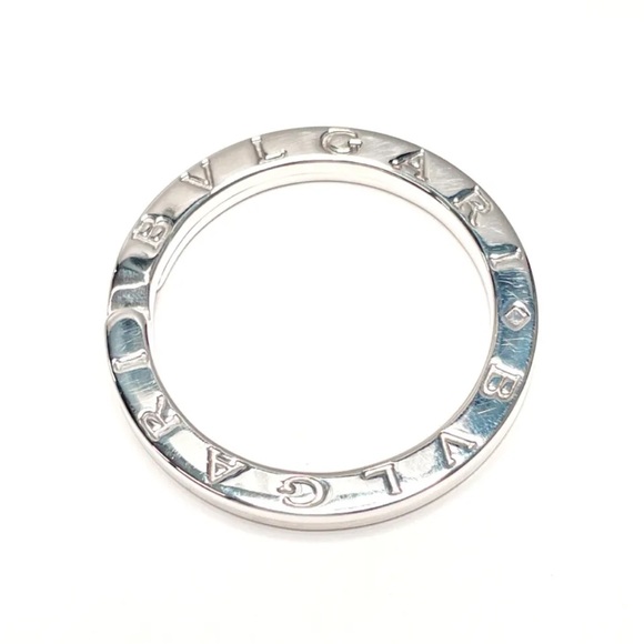 BVLGARI B Zero 1 Silver Sterling Silver 925 Key Ring Pendant + Box - Picture 5 of 14